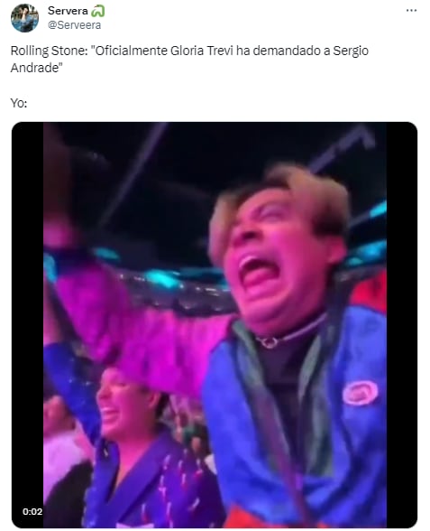 Memes por la demanda de Gloria Trevi a Sergio Andrade