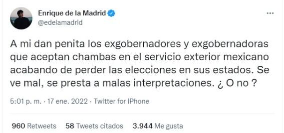 Enrique de la Madrid