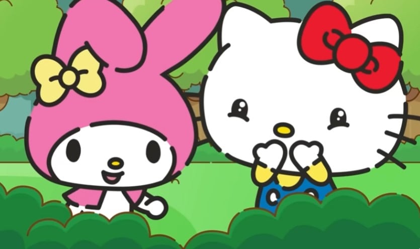 Hello Kitty y My Melody salvan a una familia feliz