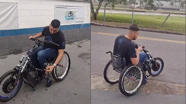 Silla de ruedas motorizada