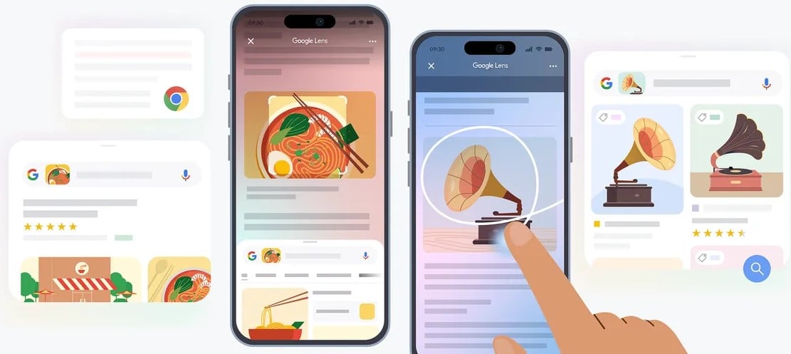 Circle to search, nueva función de Google en iPhone