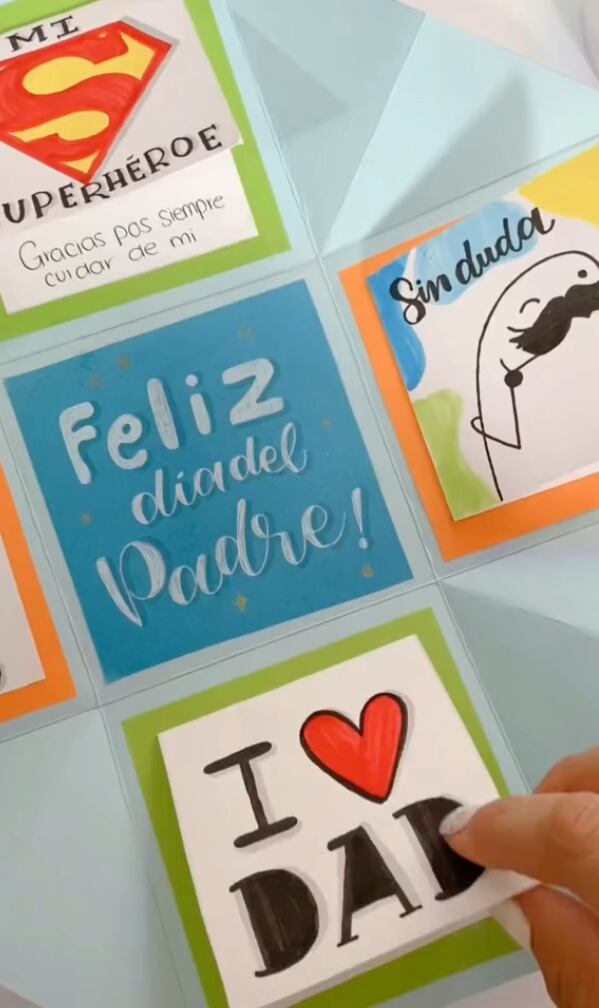 Caja explosiva para el Día del Padre