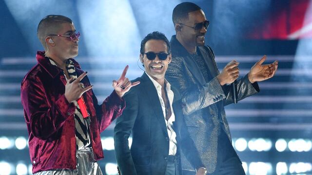 Marc Anthony, Will Smith y Bad Bunny