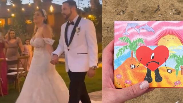 Bad Bunny en boda