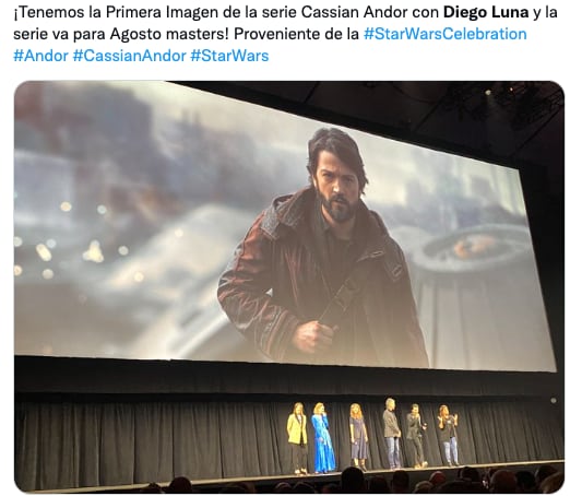 Fans celebran la llegada de Andor, serie protagonizada por Diego Luna