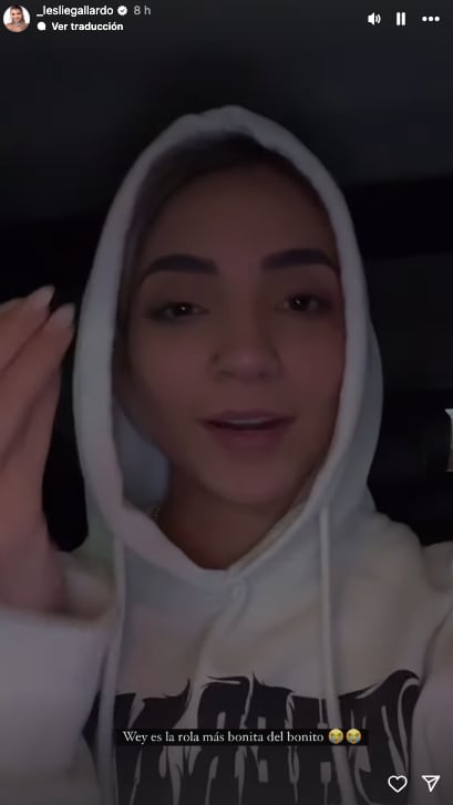 Leslie Gallardo niega ruptura con Emilio Osorio