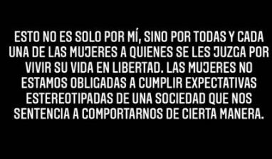 Belinda pide respeto