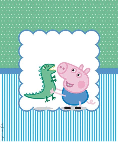 Tarjetas de feliz cumpleaños de George, hermano de Peppa Pig: 8 diseños para imprimir y regalar