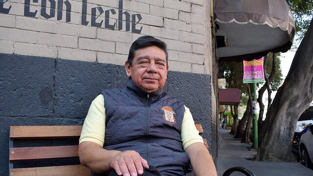 José Emilio Sabás, candidato de la planilla amarilla en la sección 25 del SUTGCDMX