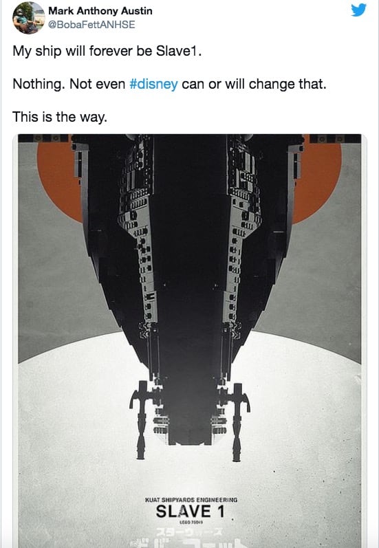 Nave de Boba Fett "Star Wars"