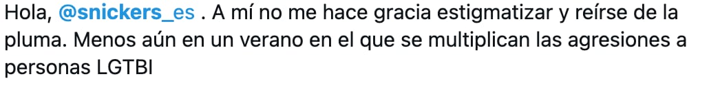 Críticas al comercial de Snickers