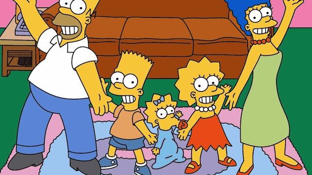Los Simpson gag del sillón