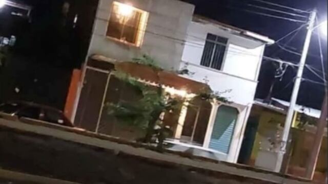 Casa donde fueron ubicados los menores