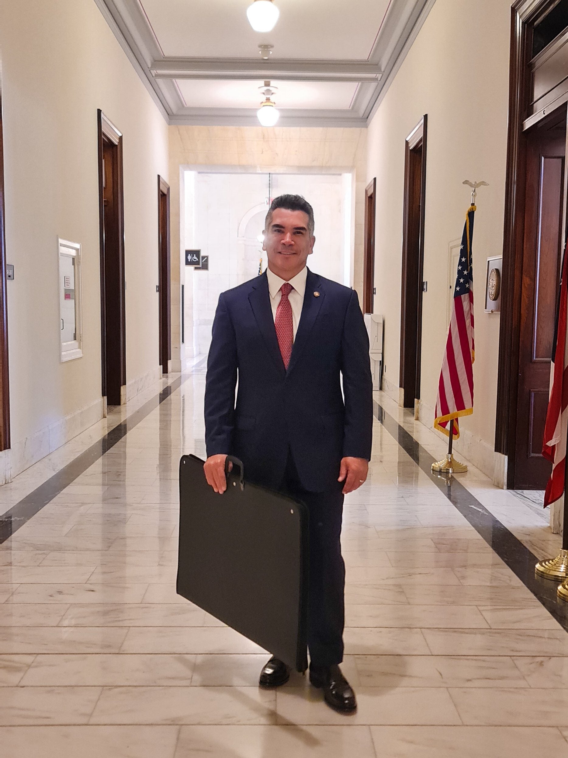 Alito Moreno en Estados Unidos