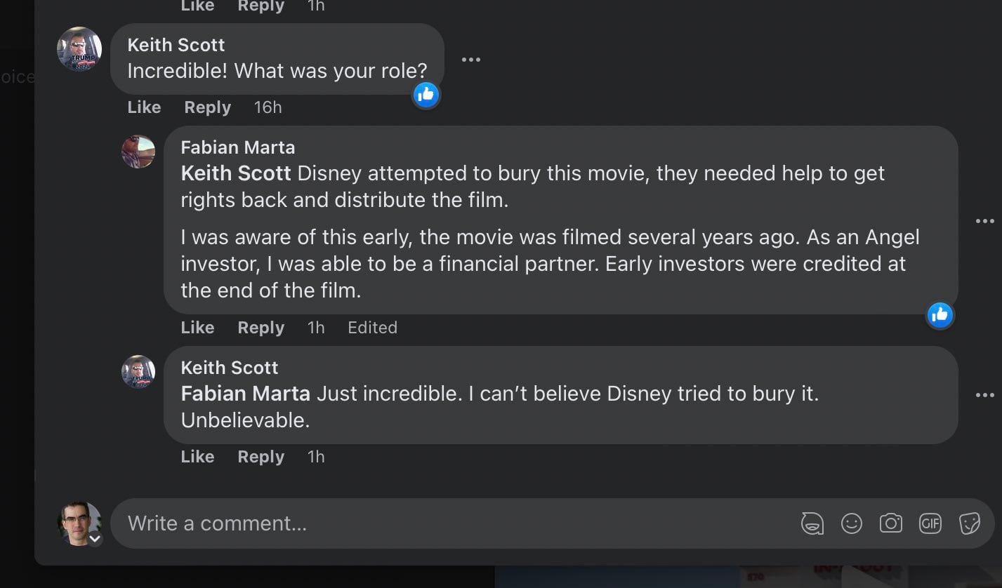 Fabian Marta, inversionista de Sound of Freedom acusado de secuestro de menores de edad y organizar fiesta de pedofilia