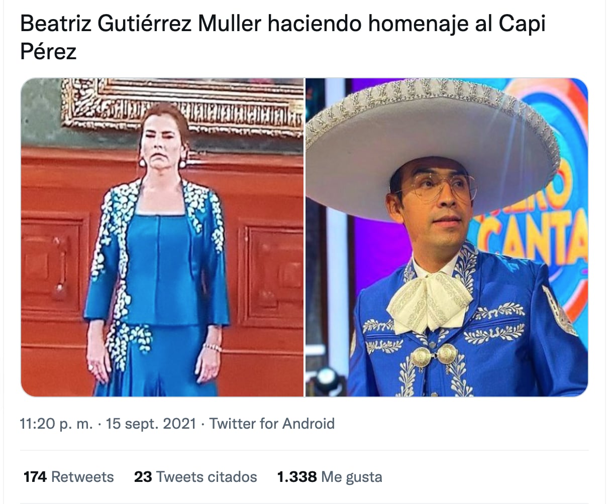 Capi Pérez y Beatriz Gutiérrez Müller