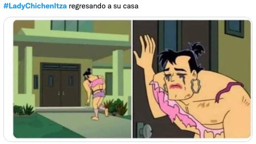 Memes de Lady Chichén Itzá tras subir la pirámide de Kukulcán