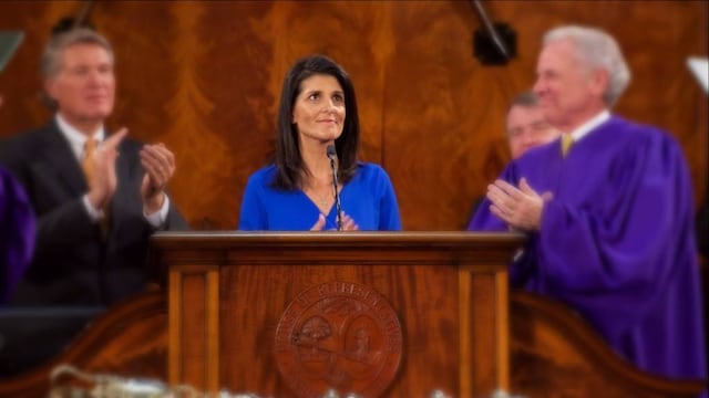 Nikki Haley, embajadora de EU ante la ONU