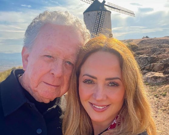 Andrea Legarreta y su papá, Juan Legarreta