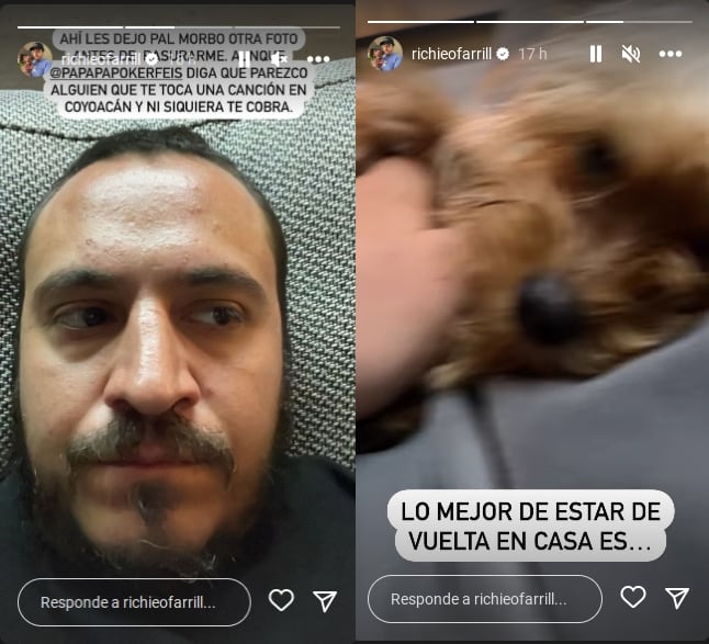 Ricardo O'Farril reaparece en redes