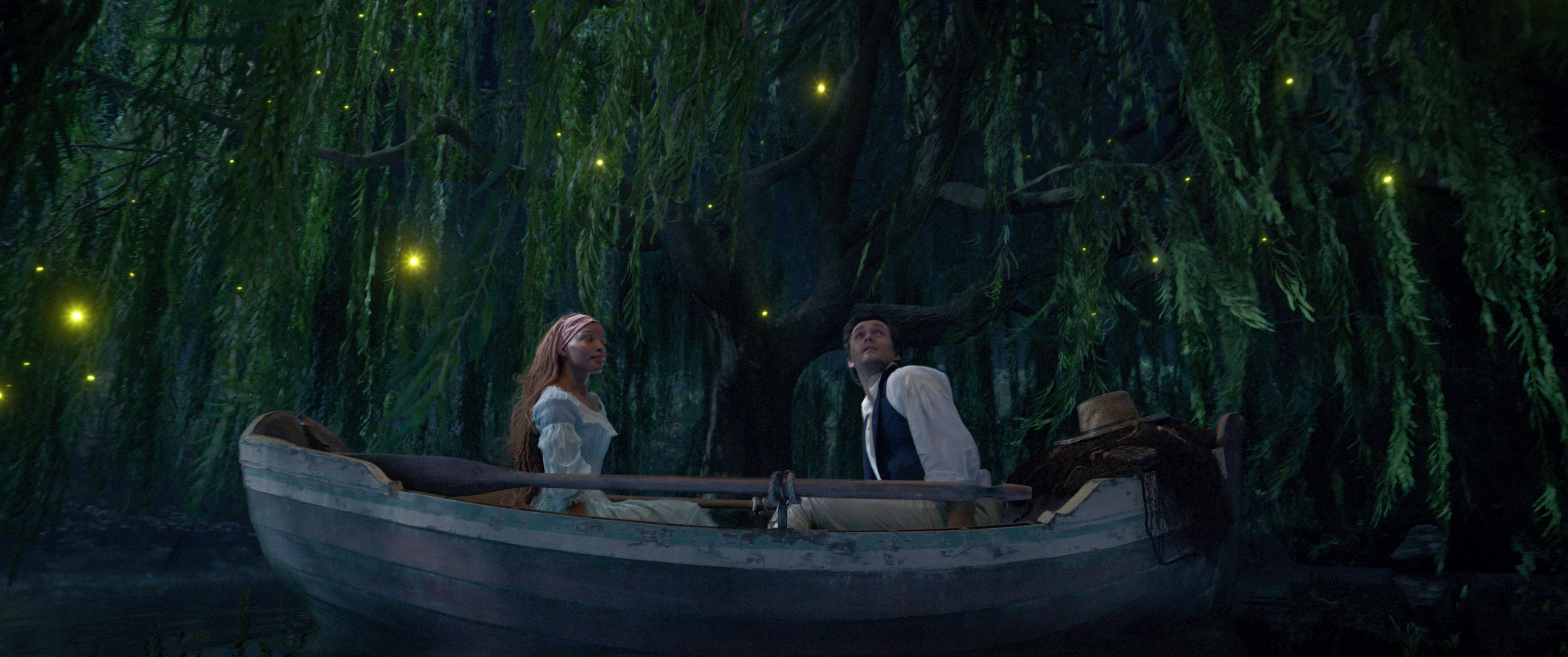 Halle Bailey como Ariel y Jonah Hauer-King como el Príncipe Eric en el live-action de La Sirenita