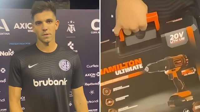 Gana un taladro por ser el MVP del partido en Argentina