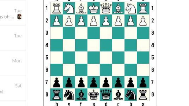Facebook ha instalado ajedrez como un curioso "huevo de pascua" en Messenger