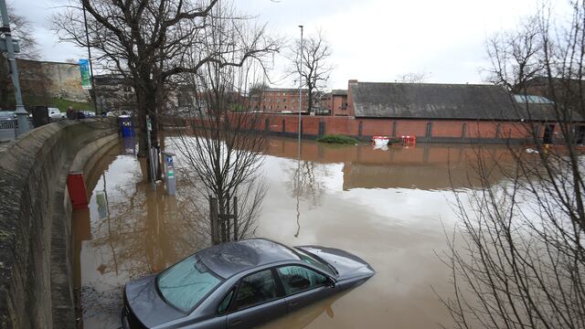 Inundaciones en York, Inglaterra