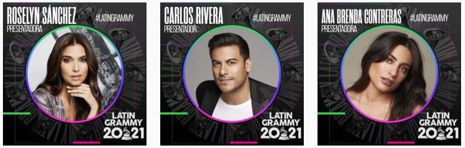 Conductores para los Premios Grammy Latinos