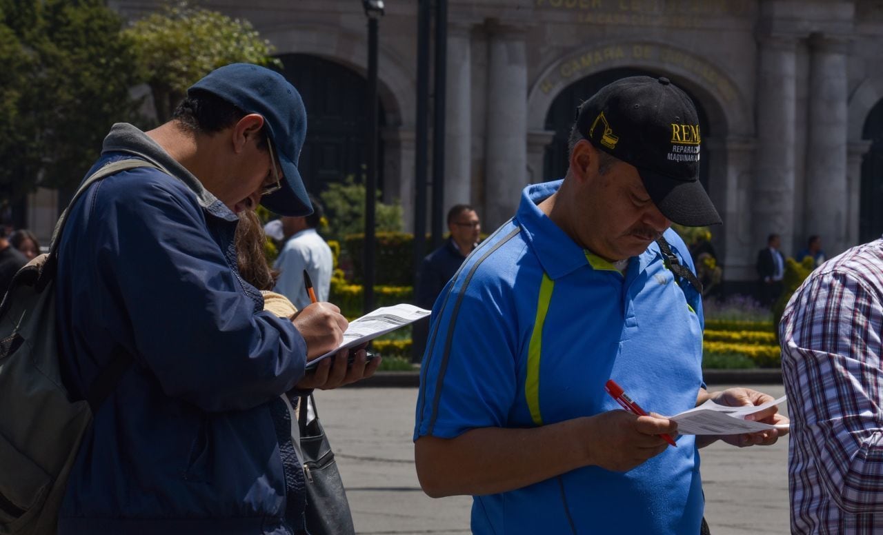 Feria de empleo en la capital del país