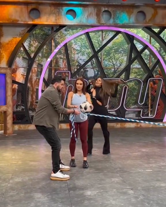 Galilea Montijo en el programa Hoy