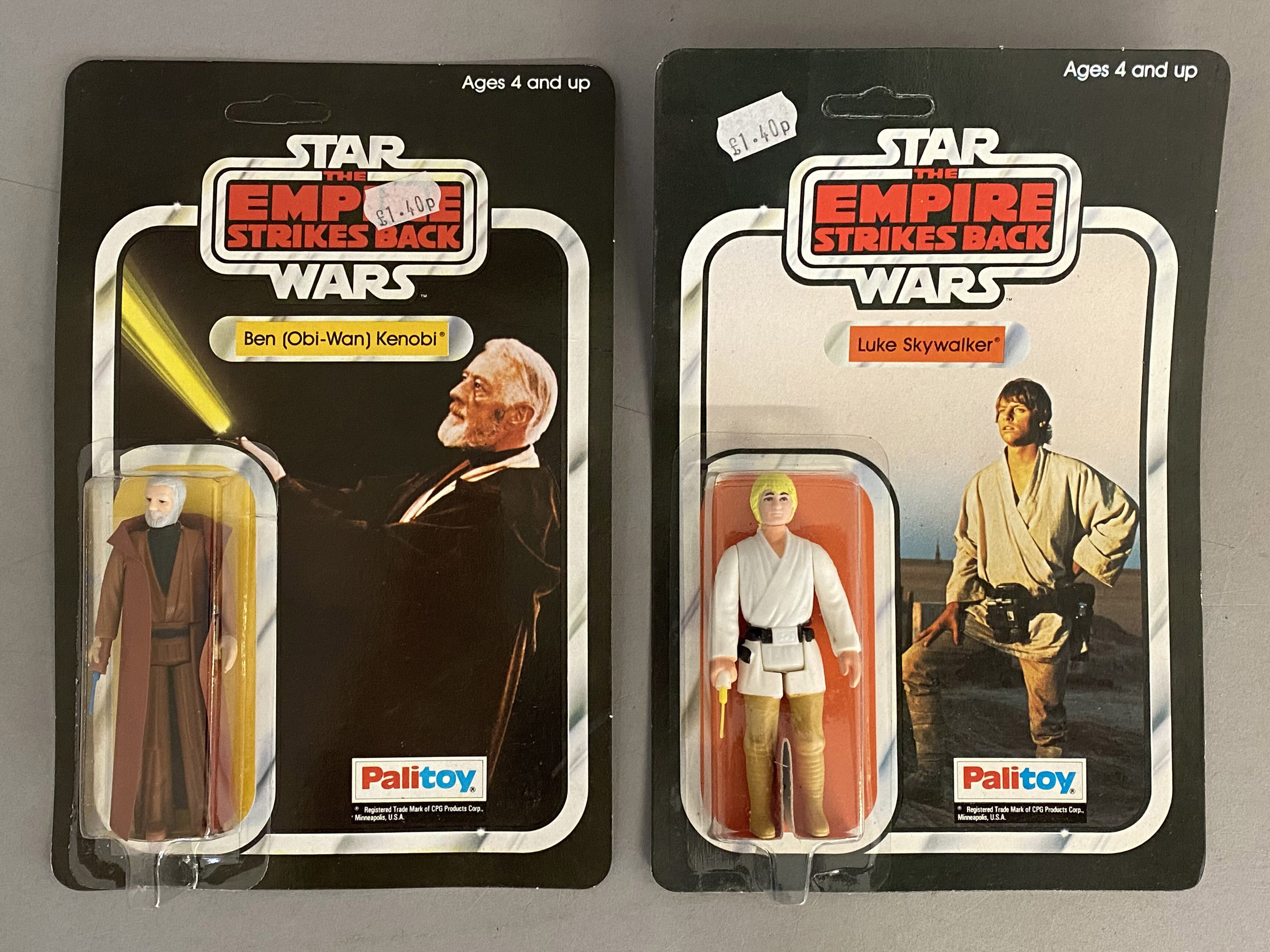 Obi-Wan Kenobi y Luke Skywalker