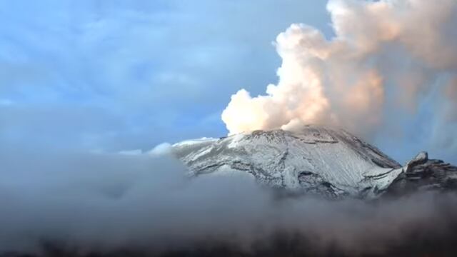 Volcán Popocatépetl el 31 de julio