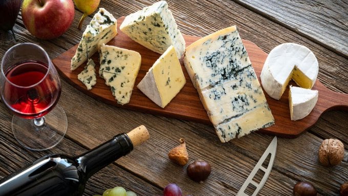 vino y queso