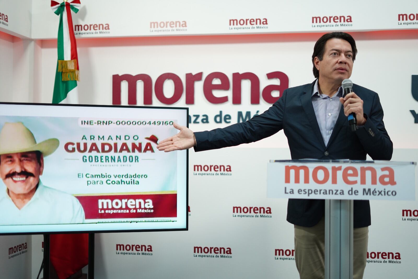 Mario Delgado denuncia inequidad contra Morena en Elecciones 2023