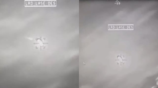 Se revela video de un OVNI huyendo de un misil en Estados Unidos