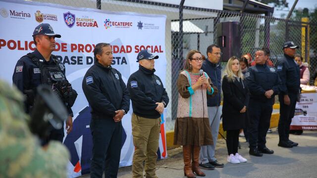 Azucena Cisneros anuncia capacitación a policías en mediación de conflictos.
