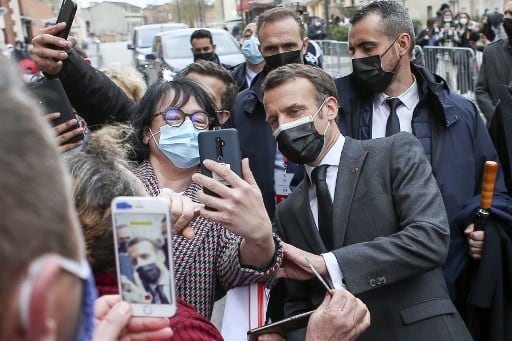 Emmanuel Macron, presidente de Francia