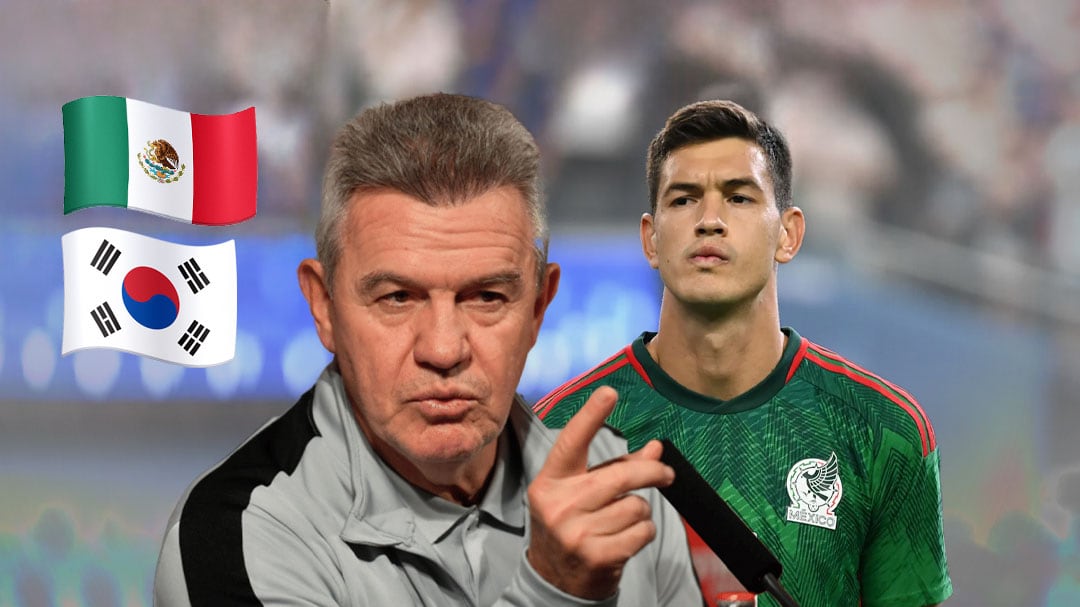 Javier Aguirre revela sus opciones para reemplazar a César Montes ante Corea del Sur