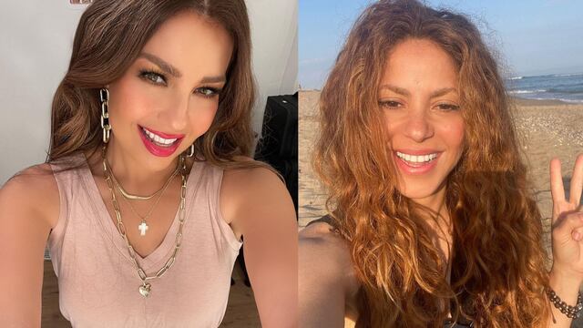 Thalía y Shakira.