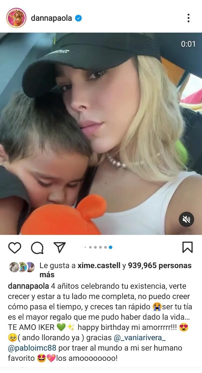 Publicación de Instagram