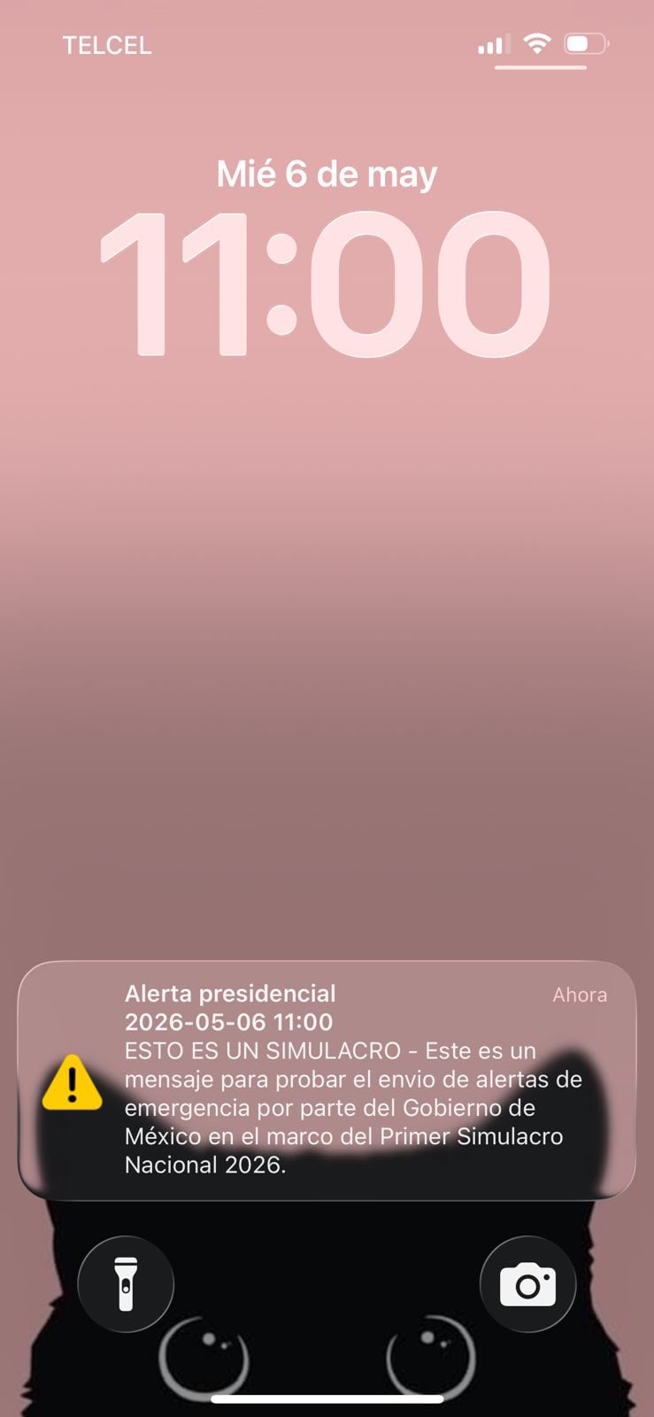 Alerta sísmica en Primer Simulacro Nacional 2026