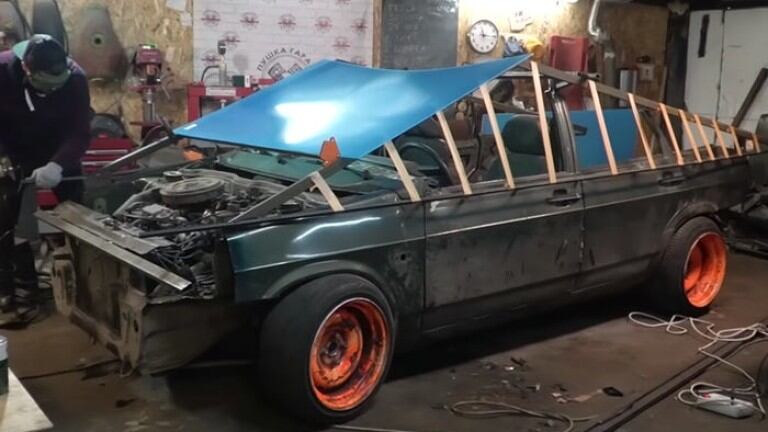 El proceso de creación fue capturado en video