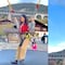 VIDEO: Salma Hayek demuestra a sus hijos que aún es capaz de jugar en el trampolín; esto pasó