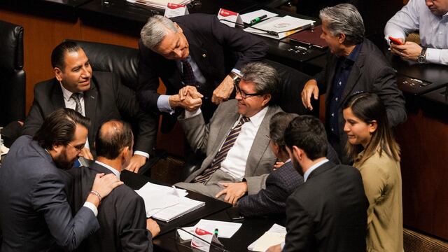 Ricardo Monreal, coordinador de los senadores de Morena