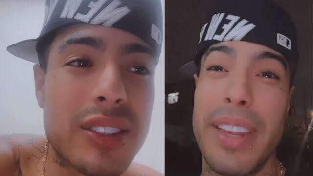 Naim Darrechi, novio de Yeri Mua, sale de los separos y llama "pesados" a los reporteros que agredió.