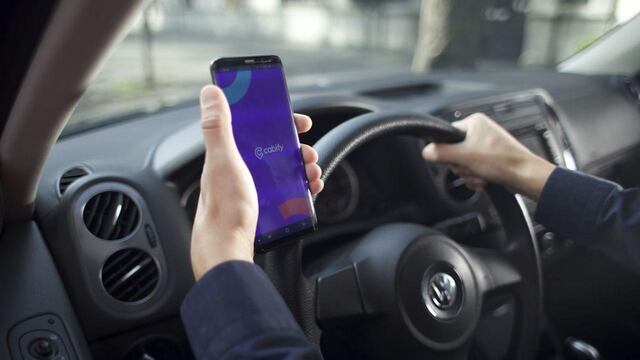 La aplicación para dispositivos móviles de Cabify.