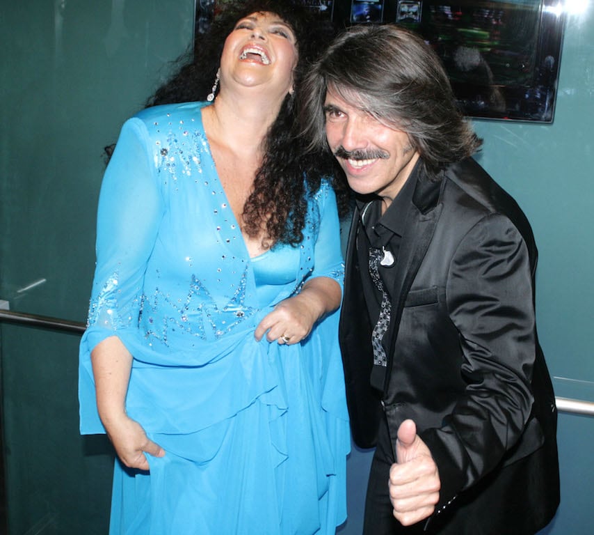 Amanda Miguel y Diego Verdaguer