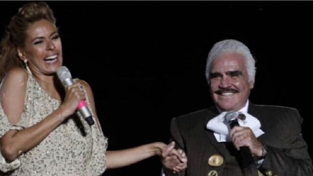 Galilea Montijo y Vicente Fernández
