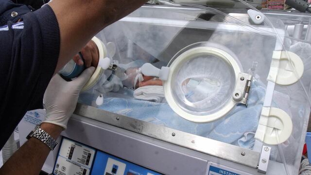 Recién nacido. Prueba de Tamiz suspendida.